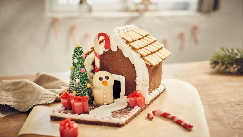 Lebkuchenhaus selber machen