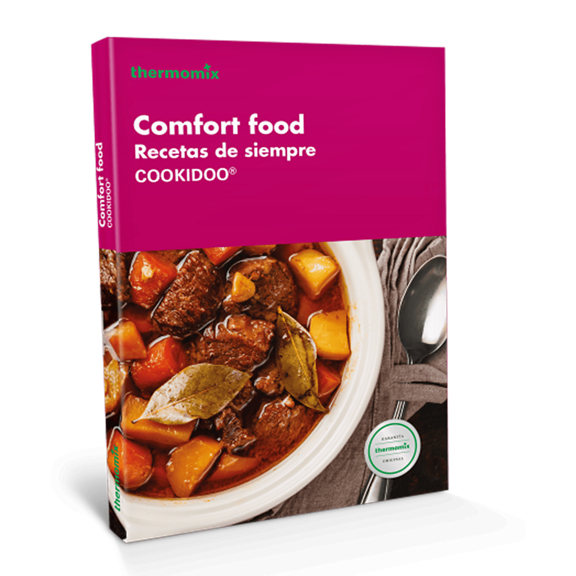 thermomix libro de cocina comfort food recetas de siempre cookidoo r edicion de bolsillo vista frontal 1