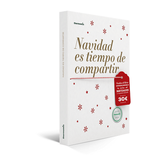 thermomix libro de cocina navidad es tiempo de compartir vista frontal 1