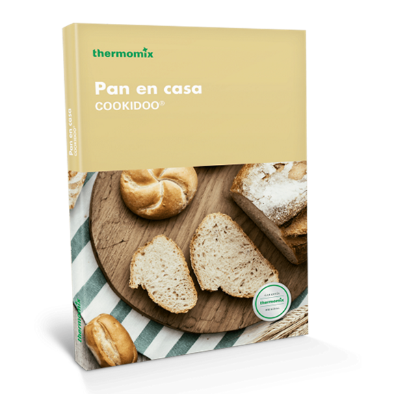 thermomix libro de cocina pan en casa cookidoo r edicion de bolsillo vista frontal 1