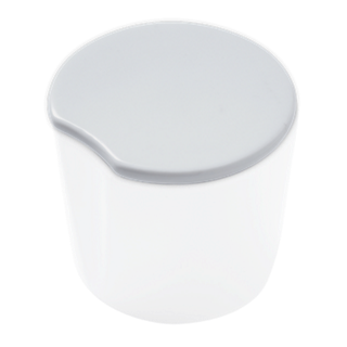 thermomix lid only varoma sand mold white side perspective 1