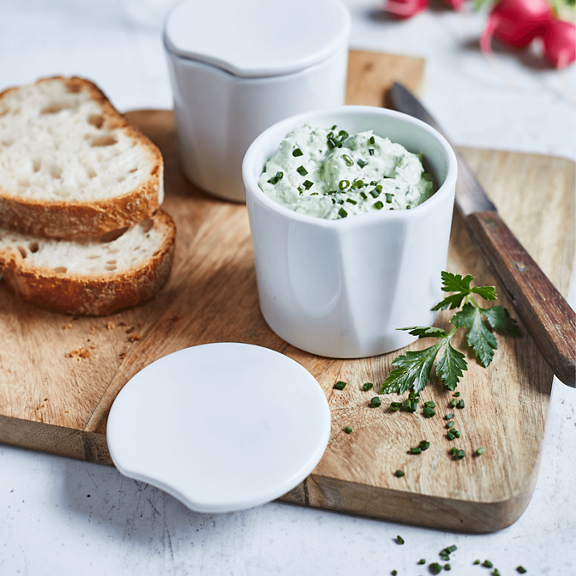 thermomix lid varoma sand mold white with context view 1