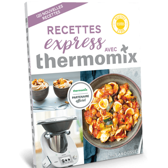 thermomix livre cuisine express larousse couvrir