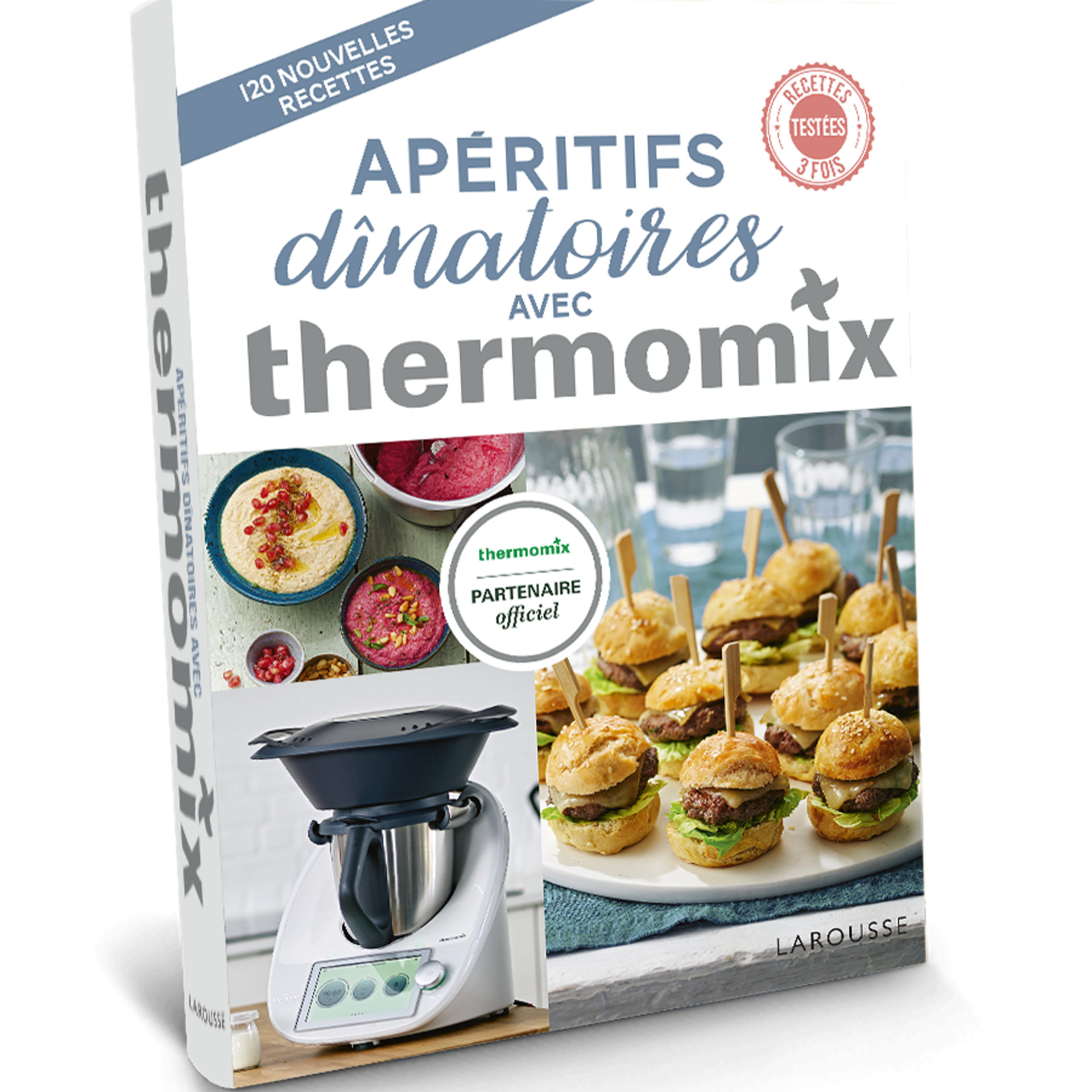 Livre Thermomix® - Apéritifs Dînatoires (Larousse) - Thermomix® Vorwerk