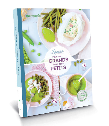 Livre de recettes pour bébé avec le robot Thermomix