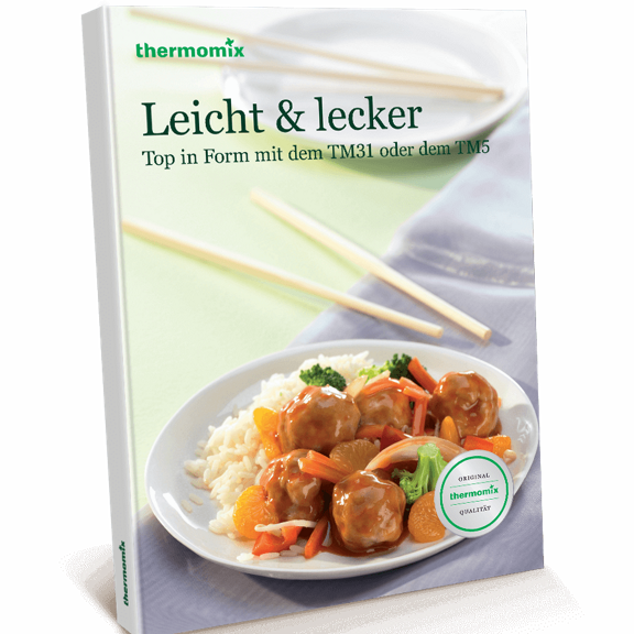 thermomix product cookbook leicht und lecker top in form cover