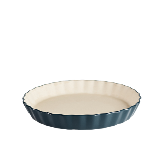 thermomix stoneware tarte tin tom top angle view