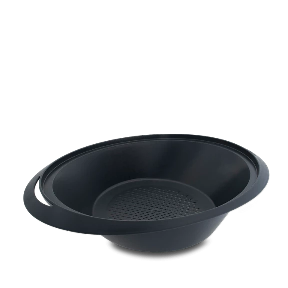 Mixcover Trio-Parat Gigant Varoma Per Bimby TM6/TM5/TM31 - Rialzo In Plastica Blu Acqua - 3 Altezze Regolabili - Antiscottatura E Salvaspazio - 3