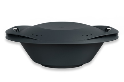 thermomix tm5 varoma black front view