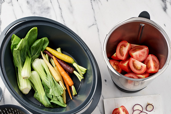 Gotowanie na parze razem z Thermomix®