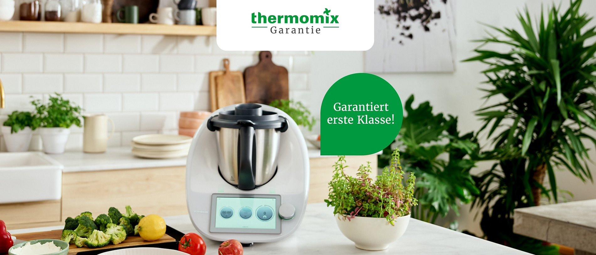 Einfach cool bleiben!  Mit der Thermomix® Garantie.
