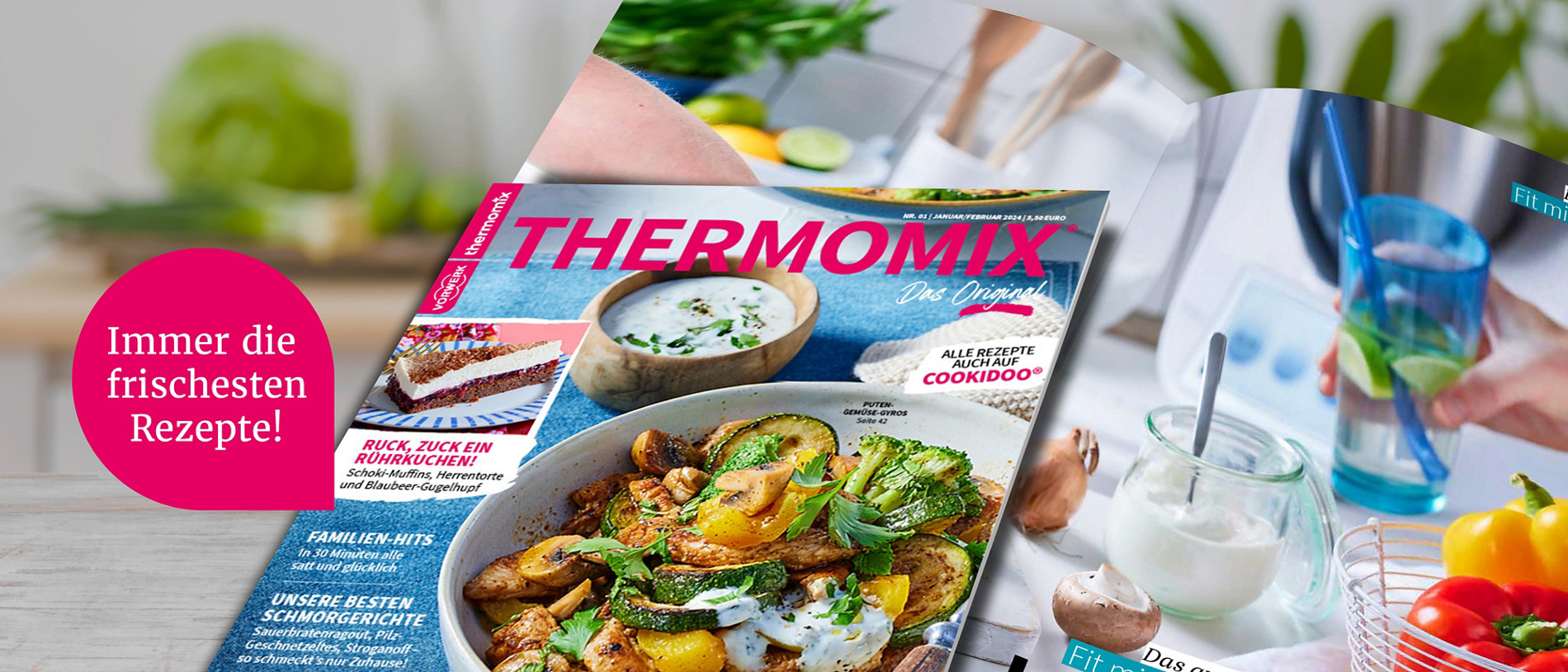 thermomix website header TM Magazin Januarausgabe 24