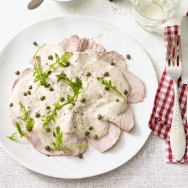 Vitello Tonato mit Kapern