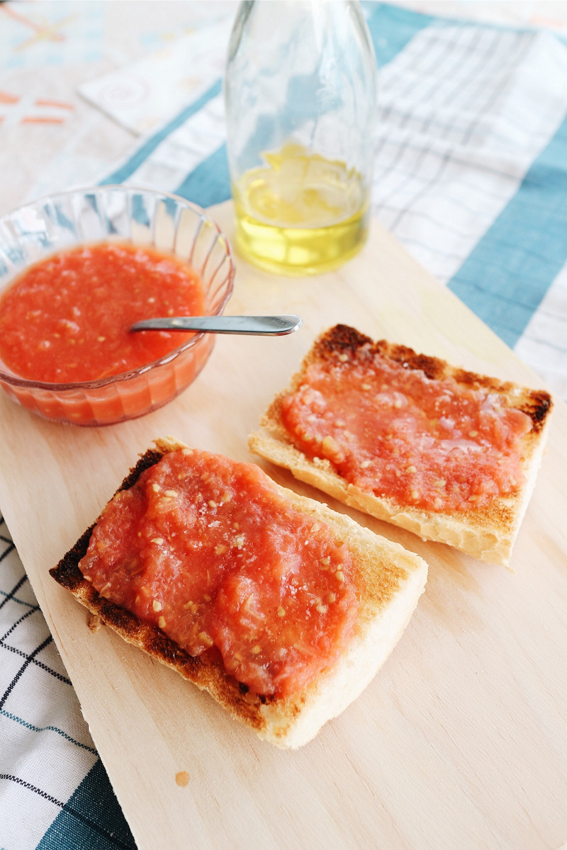 Tomate rallado para tostadas en Thermomix®