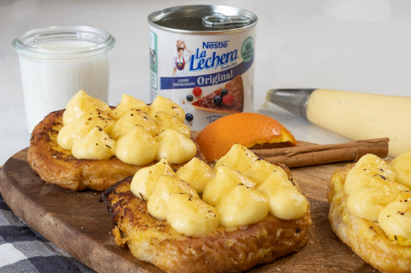 torrijas de crema