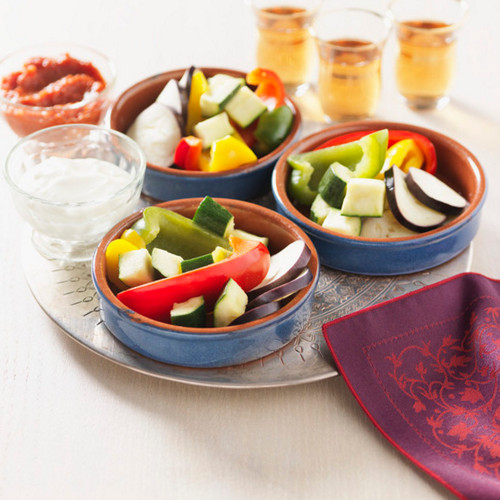 Türkisches Gemüse lecker angerichtet