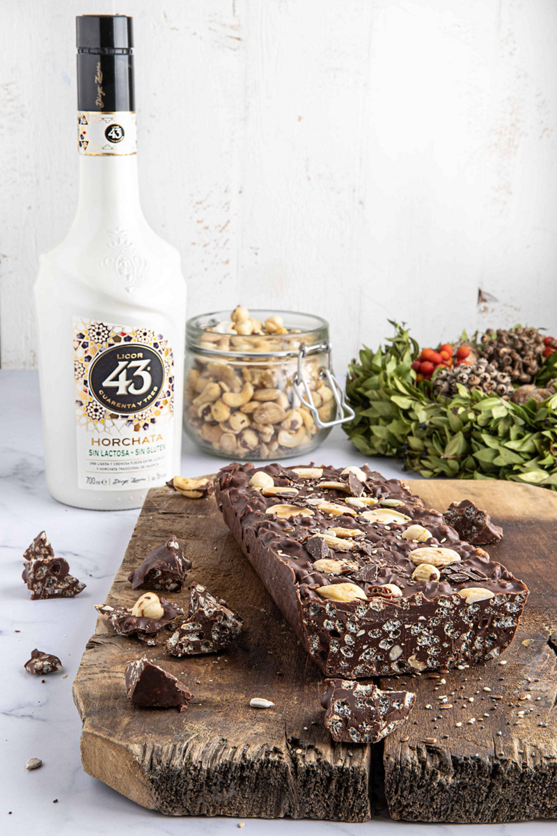  Thermomix® trucos de cocina recetas turron de chocolate con licor 43 horchata 1