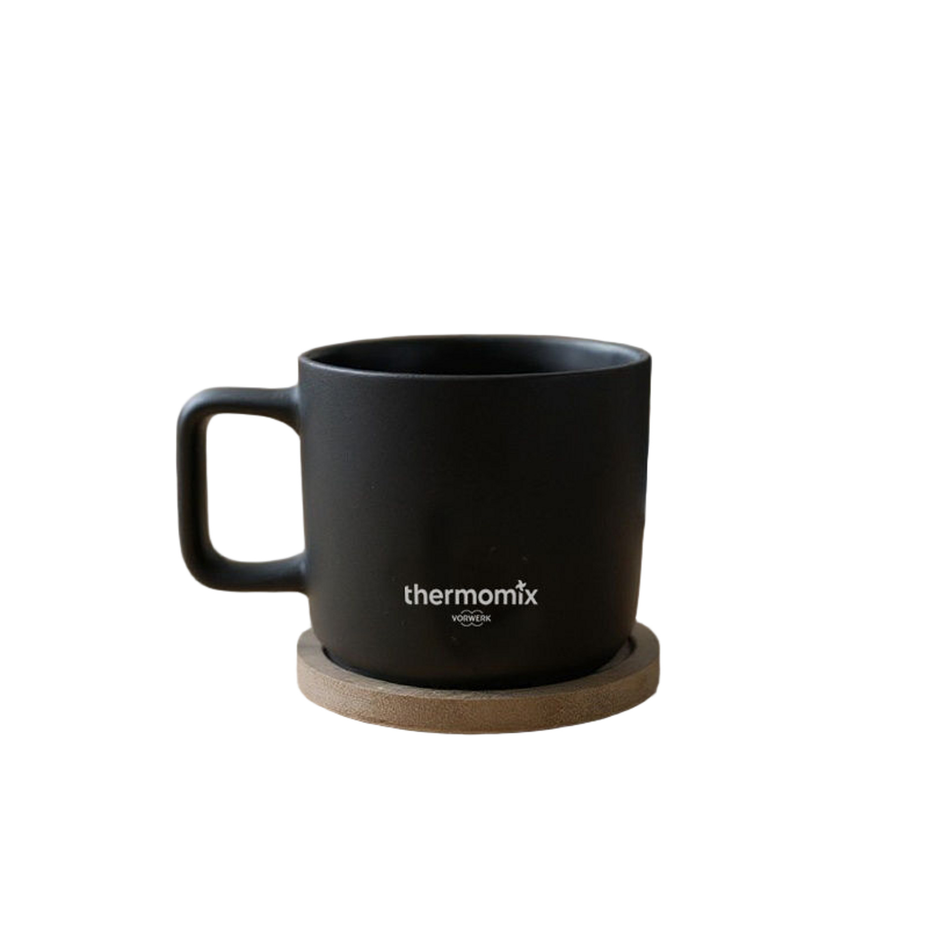 Taza con tapa de bambú