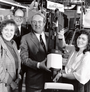 50-millionste Vorwerk Elektrogerät