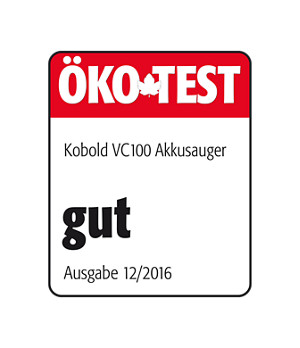 vorwerk kobold Award hy vc100 OekoTest2016