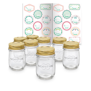 wielofunkcyjne sloiczki logo vorwerk naklejki w prezenecie diy thermomix etykieta