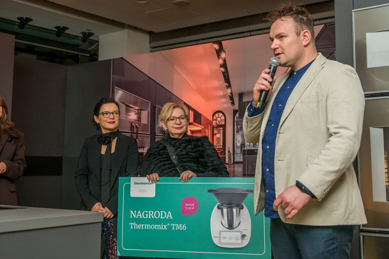 Wręczenie nagrody Thermomix TM6 od Vorwerk