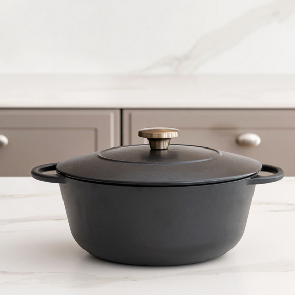zeliwne naczynie do pieczenia chleba casserole lifestyle