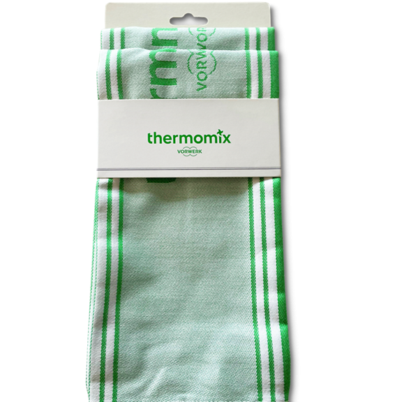 zestaw scierek kuchennych thermomix vorwerk elegancki bawelna egipska
