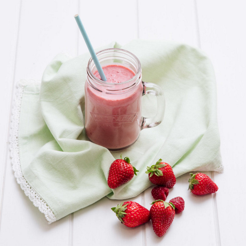  Thermomix® trucos de cocina recetas zumo de fresas y kiwi con Thermomix® 2