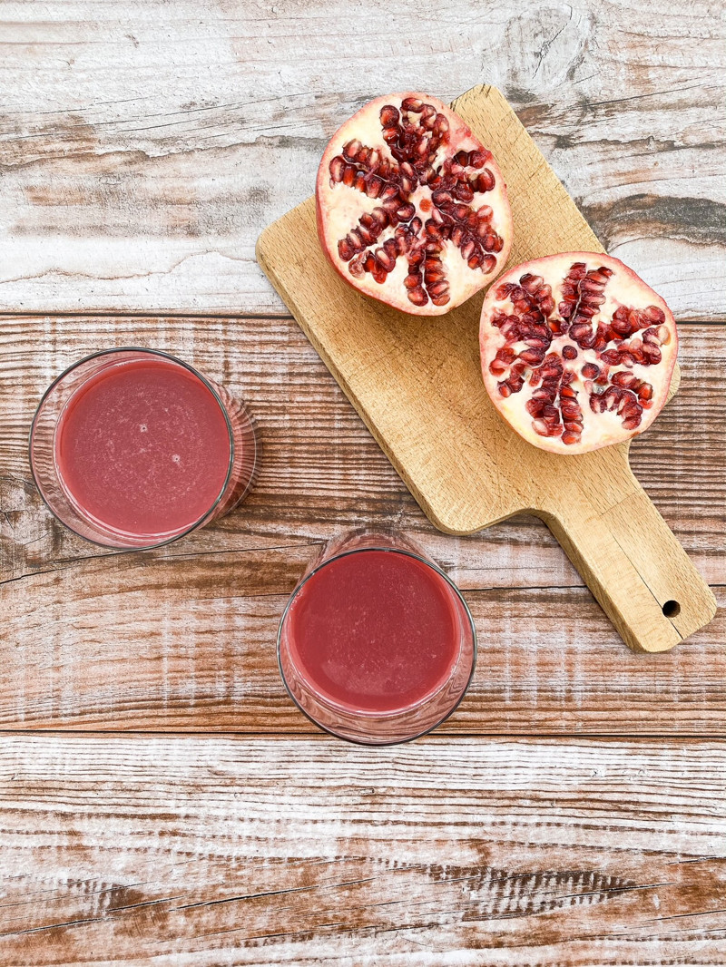  Thermomix® trucos de cocina recetas zumo de granada ideal para tomar entre horas 1